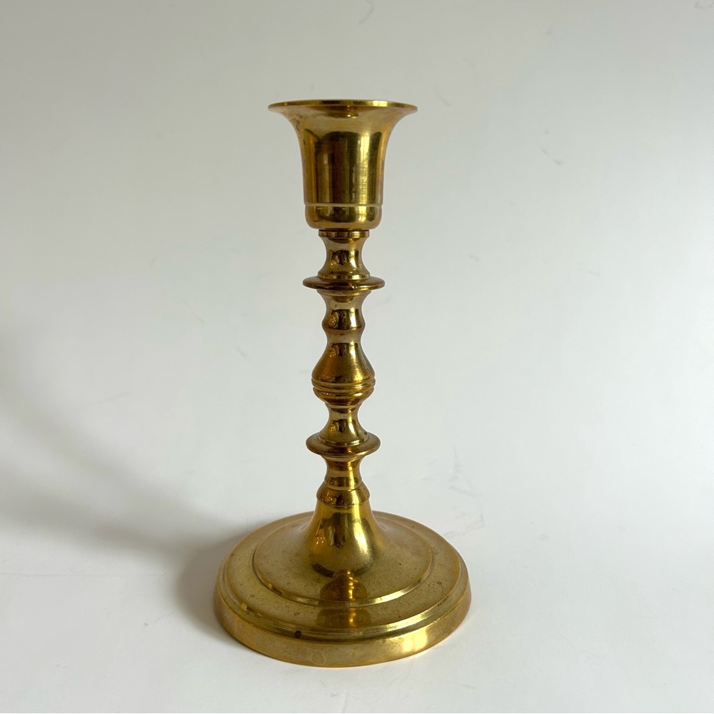 Vintage brass Candle Holder